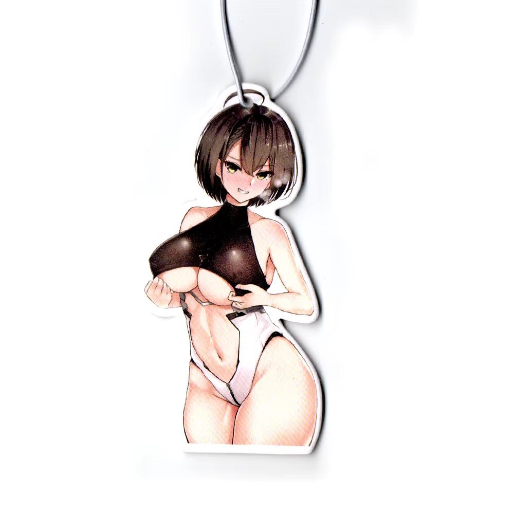 New JDM Style Performance Car Rearview Mirror Pendant Air Freshener Solid Paper Decoration Car Decoration Anime Decor - Revved Up Tools