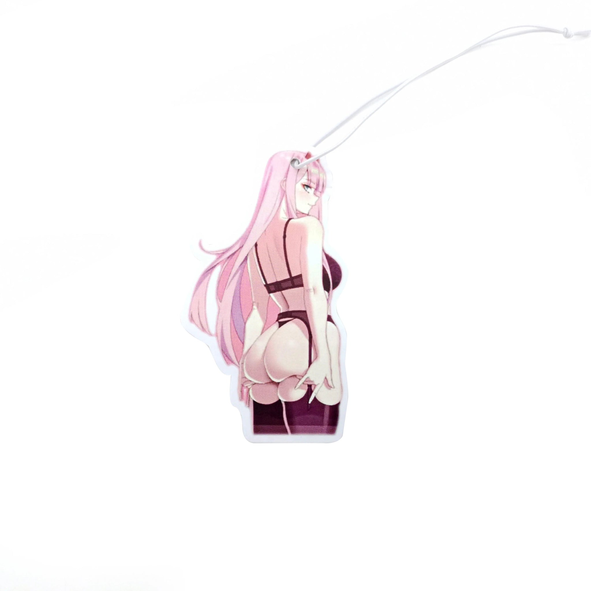New JDM Style Performance Car Rearview Mirror Pendant Air Freshener Solid Paper Decoration Car Decoration Anime Decor - Revved Up Tools