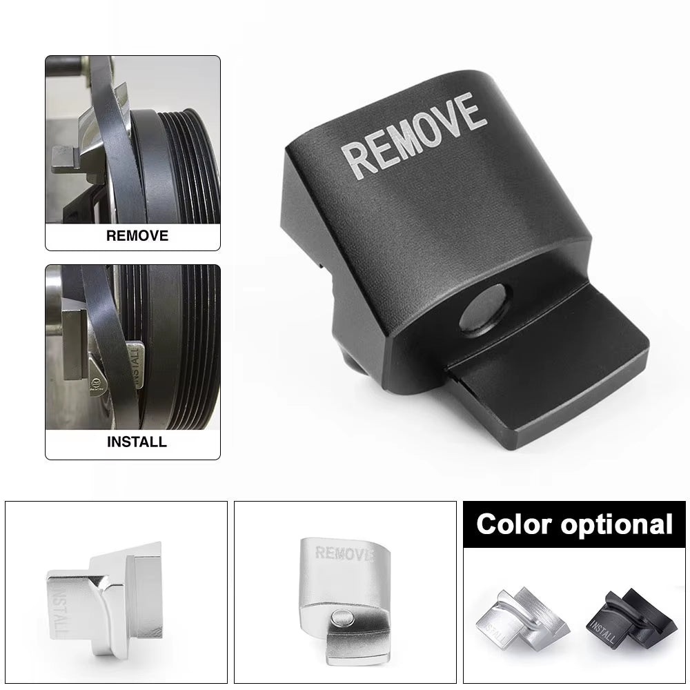 New Stretch Belt Service Remover Installer Tool Kit Practical Stretch Compact One - Piece Design Automotive Repair Auxiliary Tool - Revved Up Auto