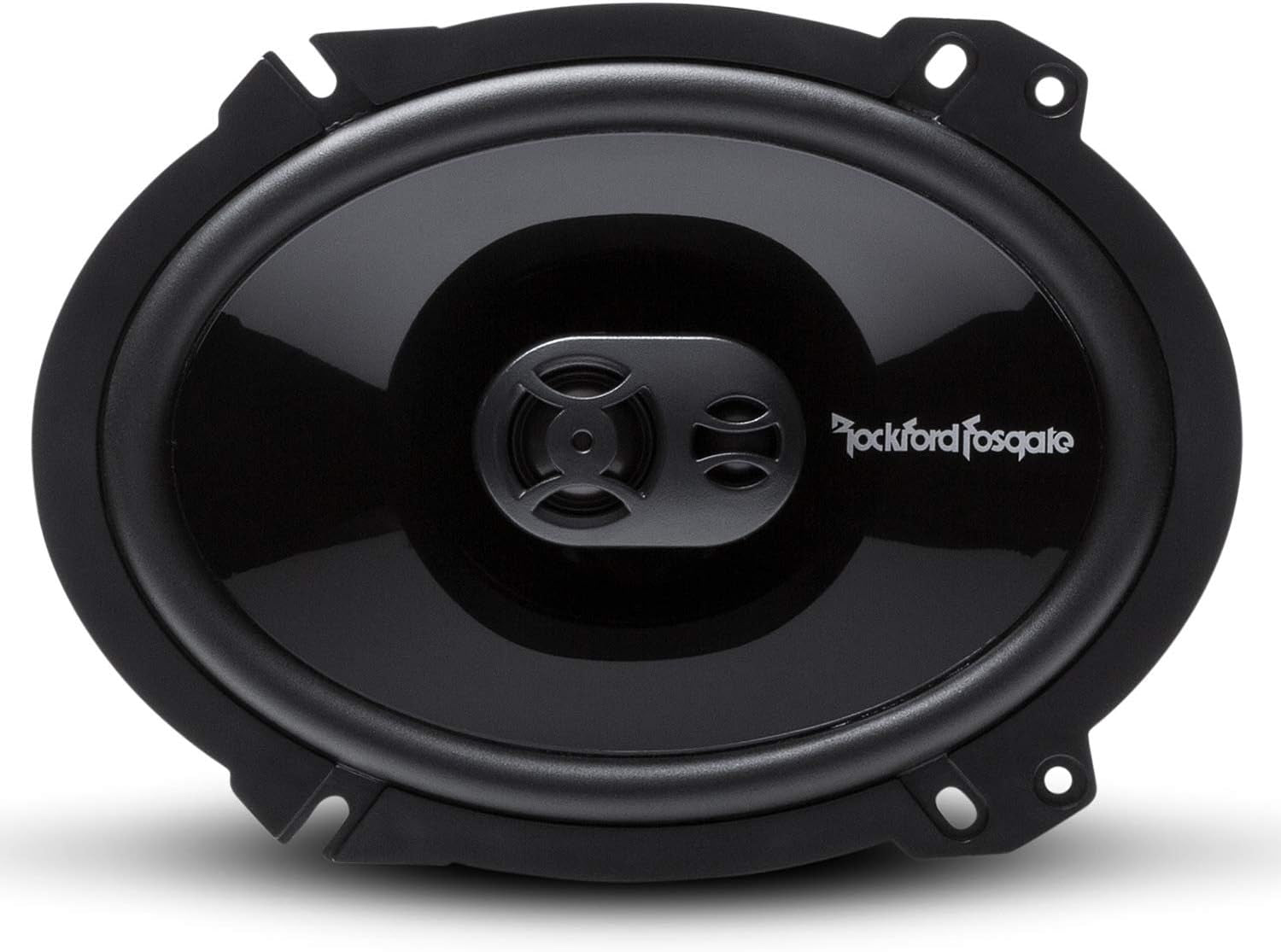 P1683 Punch 6"X8" 3-Way Coaxial Full Range Speakers - Black (Pair) - Revved Up Tools
