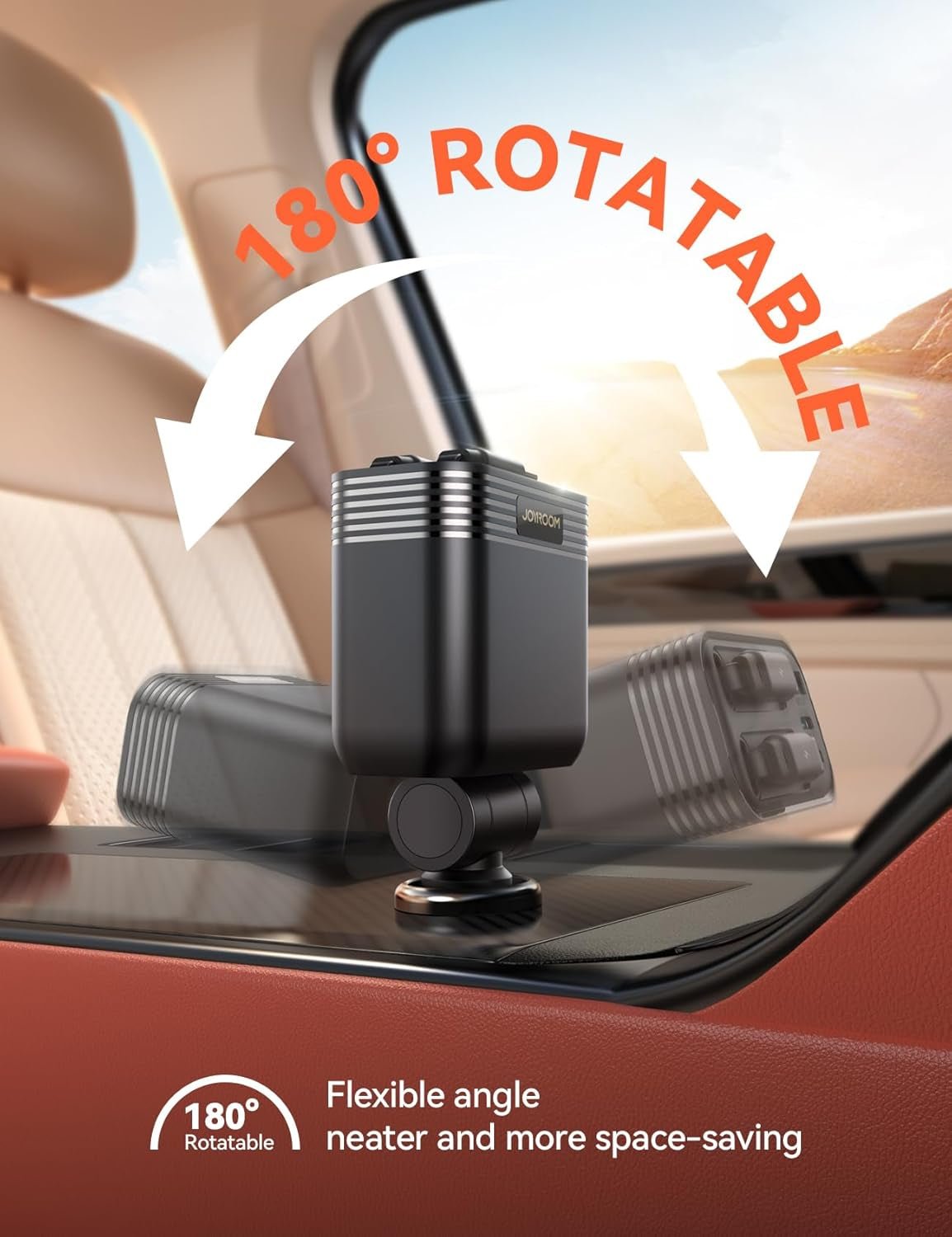 Retractable 5 Port 66W USB C Car Charger - Fast Charging for Iphone 16/15/14 Pro Max, Samsung S24 - Revved Up Auto