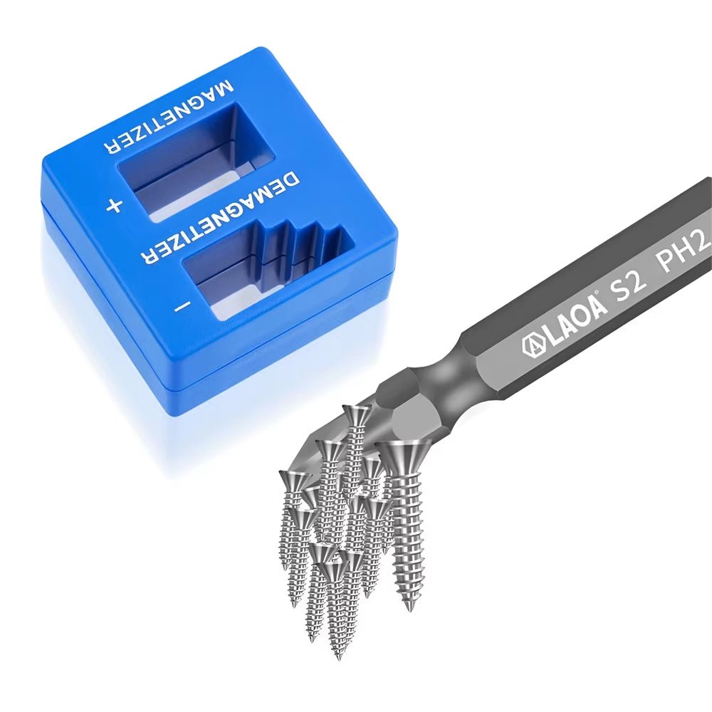 Screwdriver Magnetizer High Quality Magnetic Demagnetizer Tool Blue Screwdriver Magnetic Screwdriver Tool Screwdriver Hand Tools - Revved Up Auto