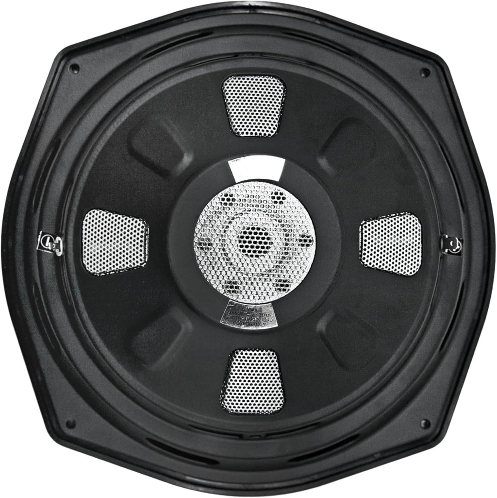 Sound SWS-8X 8-Inch Shallow Woofer System Under-The-Seat Subwoofer, 4-Ohm (Single), Black - Revved Up Tools