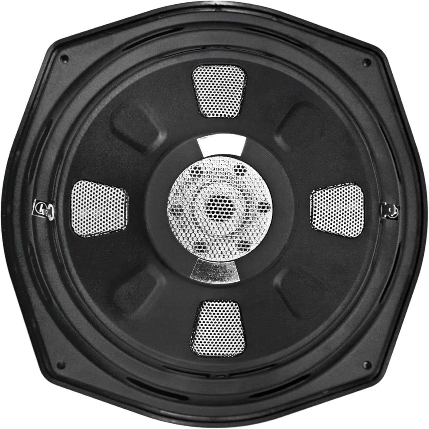 Sound SWS-8X 8-Inch Shallow Woofer System Under-The-Seat Subwoofer, 4-Ohm (Single), Black - Revved Up Tools
