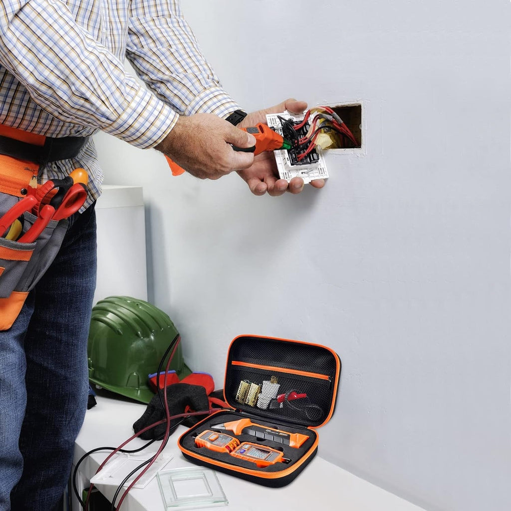 Storage Case for Klein Circuit Breaker Finder, Outlet Repair Kit & GFCI Tester - Box Only - Revved Up Auto