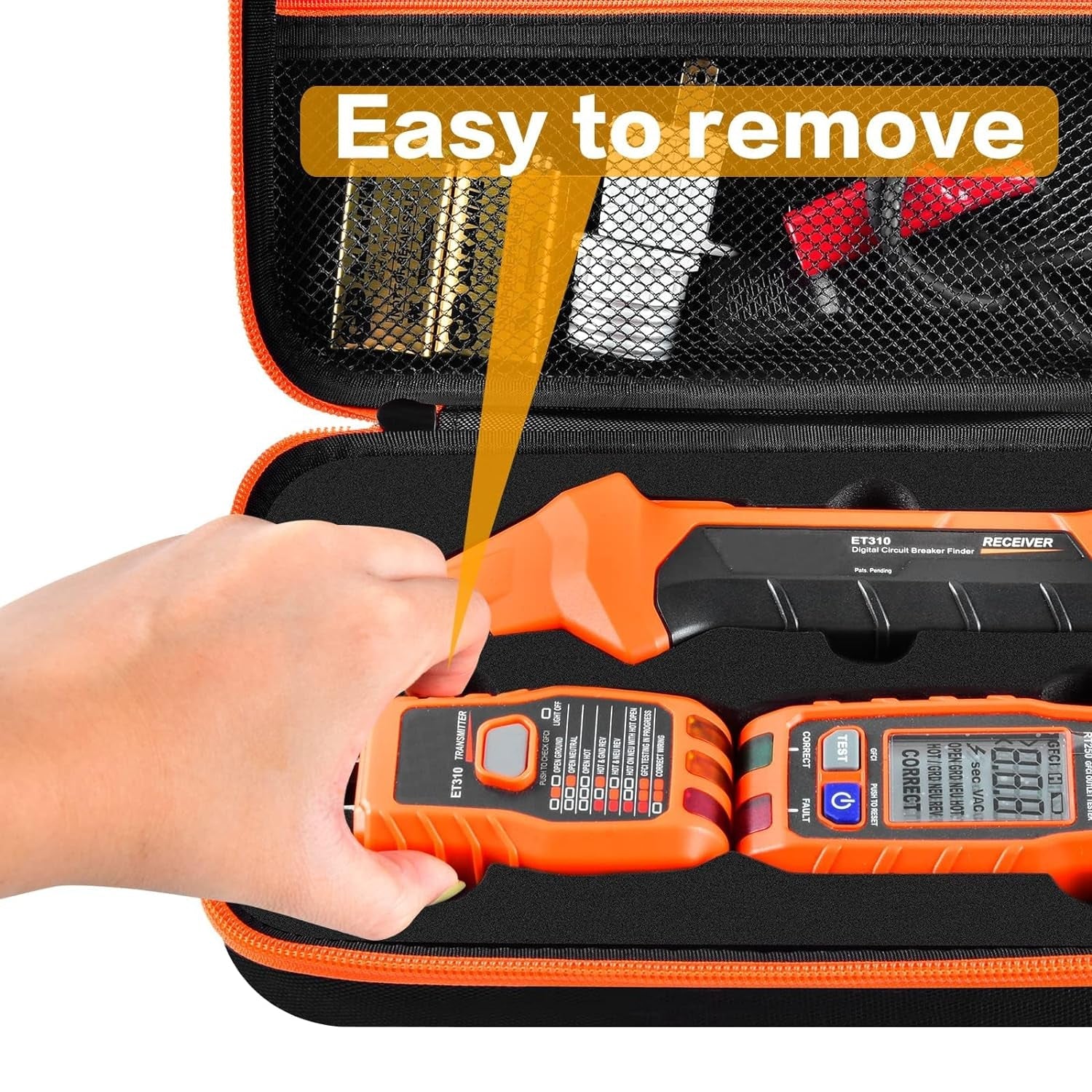 Storage Case for Klein Circuit Breaker Finder, Outlet Repair Kit & GFCI Tester - Box Only - Revved Up Auto