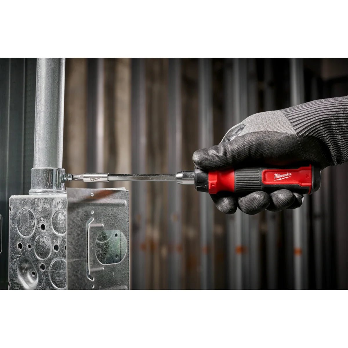 Tool 14 - In - 1 Ratcheting Multi - Bit Screwdriver - Revved Up Auto
