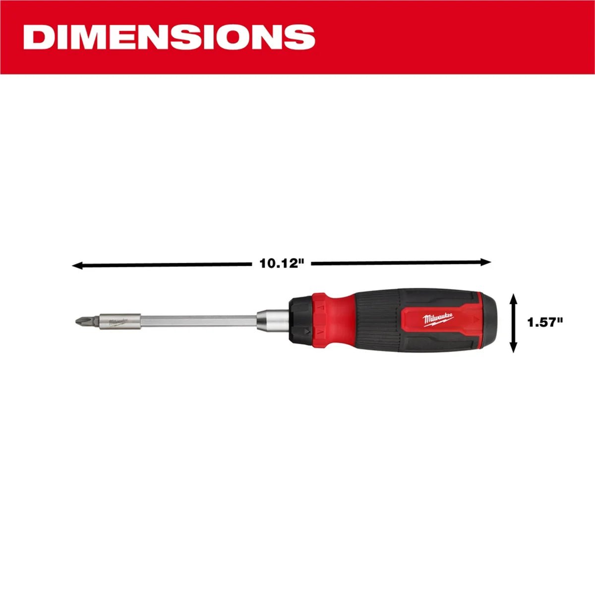 Tool 14 - In - 1 Ratcheting Multi - Bit Screwdriver - Revved Up Auto