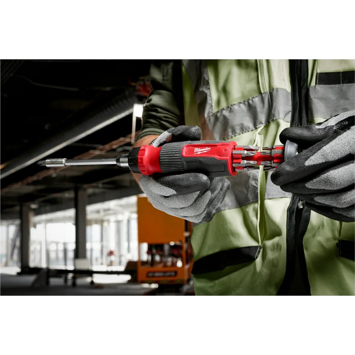 Tool 14 - In - 1 Ratcheting Multi - Bit Screwdriver - Revved Up Auto