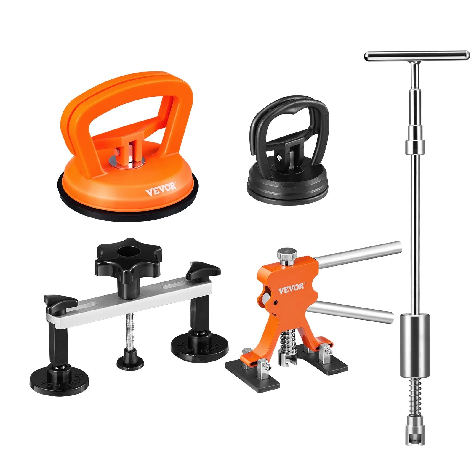 VEVOR Car Body Dent Puller Bridge Lifter Tool Paintless Hail Remover Repair Kit - Revved Up Auto