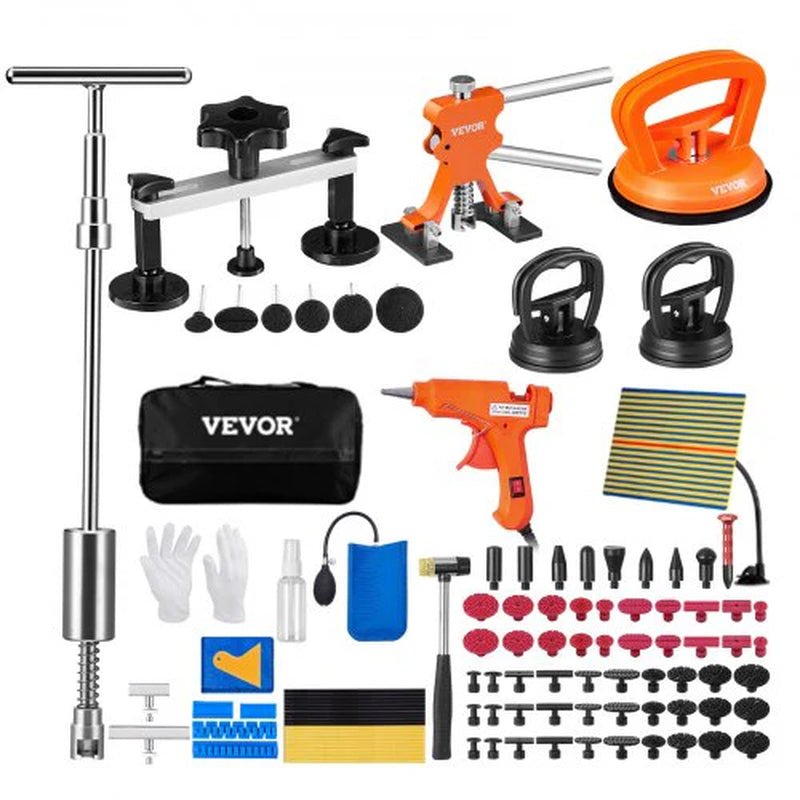 VEVOR Car Body Dent Puller Bridge Lifter Tool Paintless Hail Remover Repair Kit - Revved Up Auto