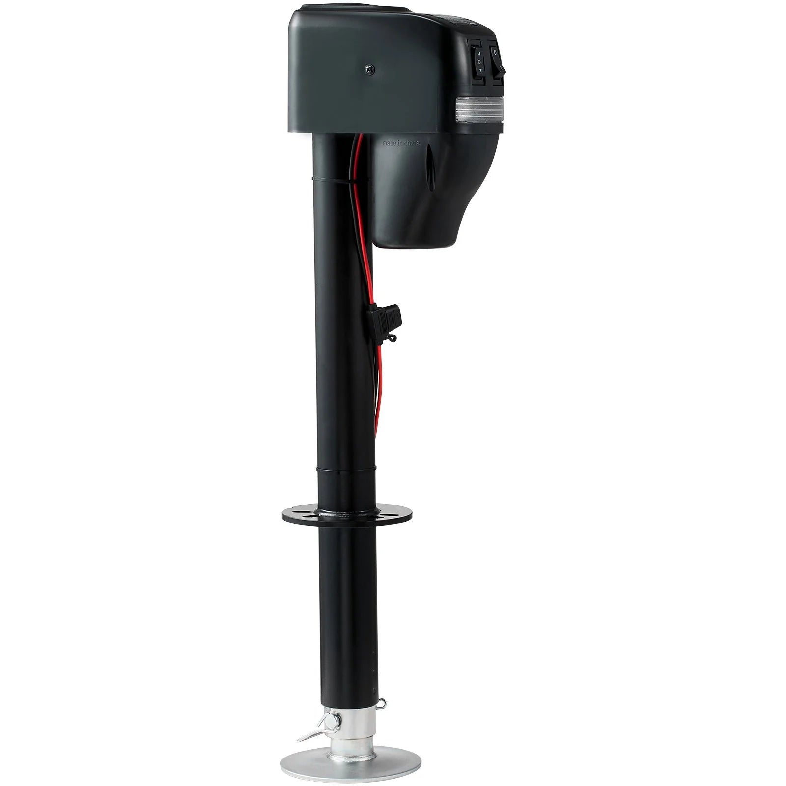 VEVOR Electric Trailer Jack, Power Tongue Jack Weight Capacity 4000 Lbs, 9.84 - 33.85 Electric Tongue Jack with Waterproof Cover for Lifting RV Trailer, Horse Trailer, Utility Trailer, Yacht Trailer - Revved Up Auto
