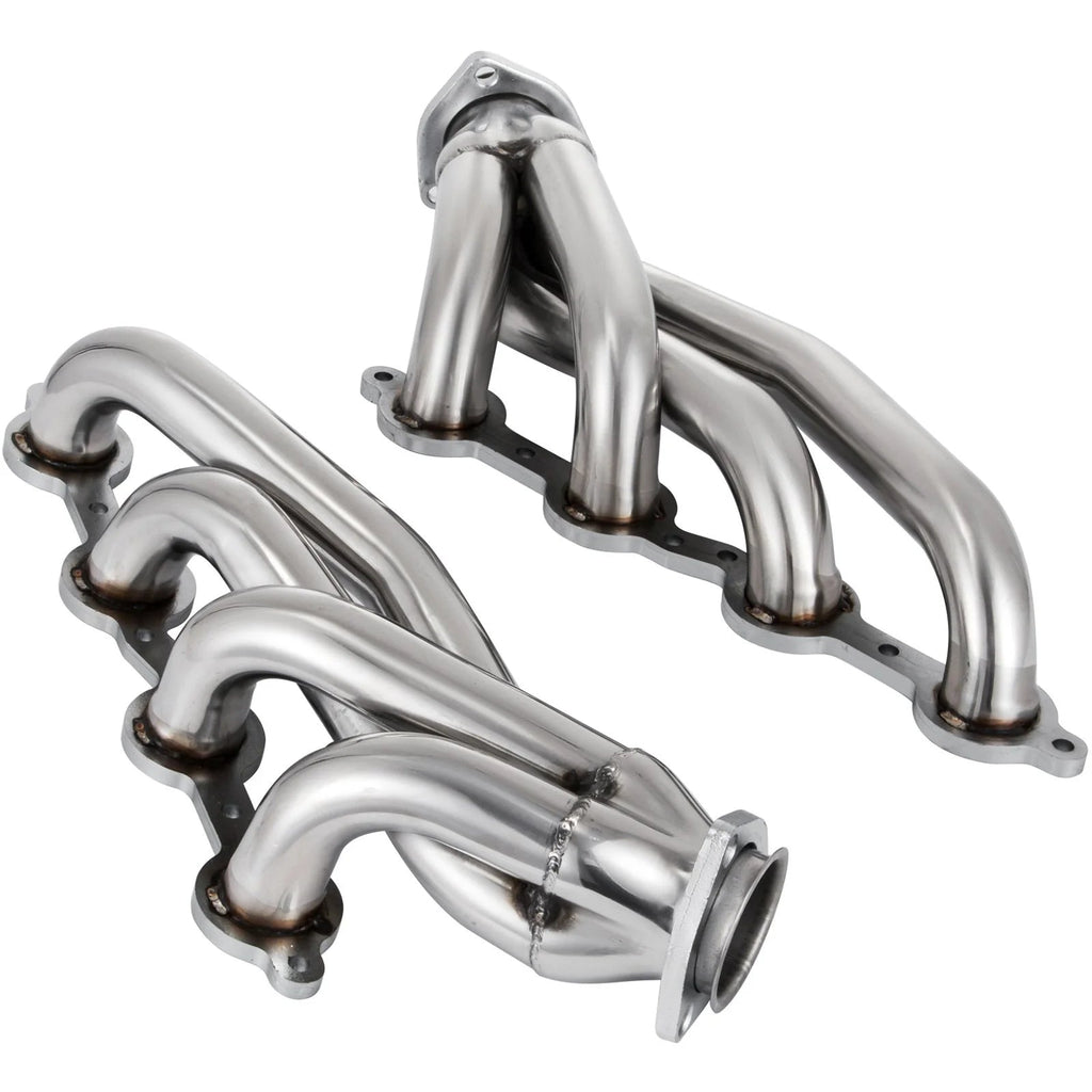 VEVOR Exhaust Header Set 1 5/8 Exhaust Turbo Headers, Stainless Steel Exhaust Manifold Headers, Shorty Engine Conversion LS Swap Exhaust Headers for Chevy LS1 LS2 LS3 LS6 LS10 Suv/Truck Car - Revved Up Tools