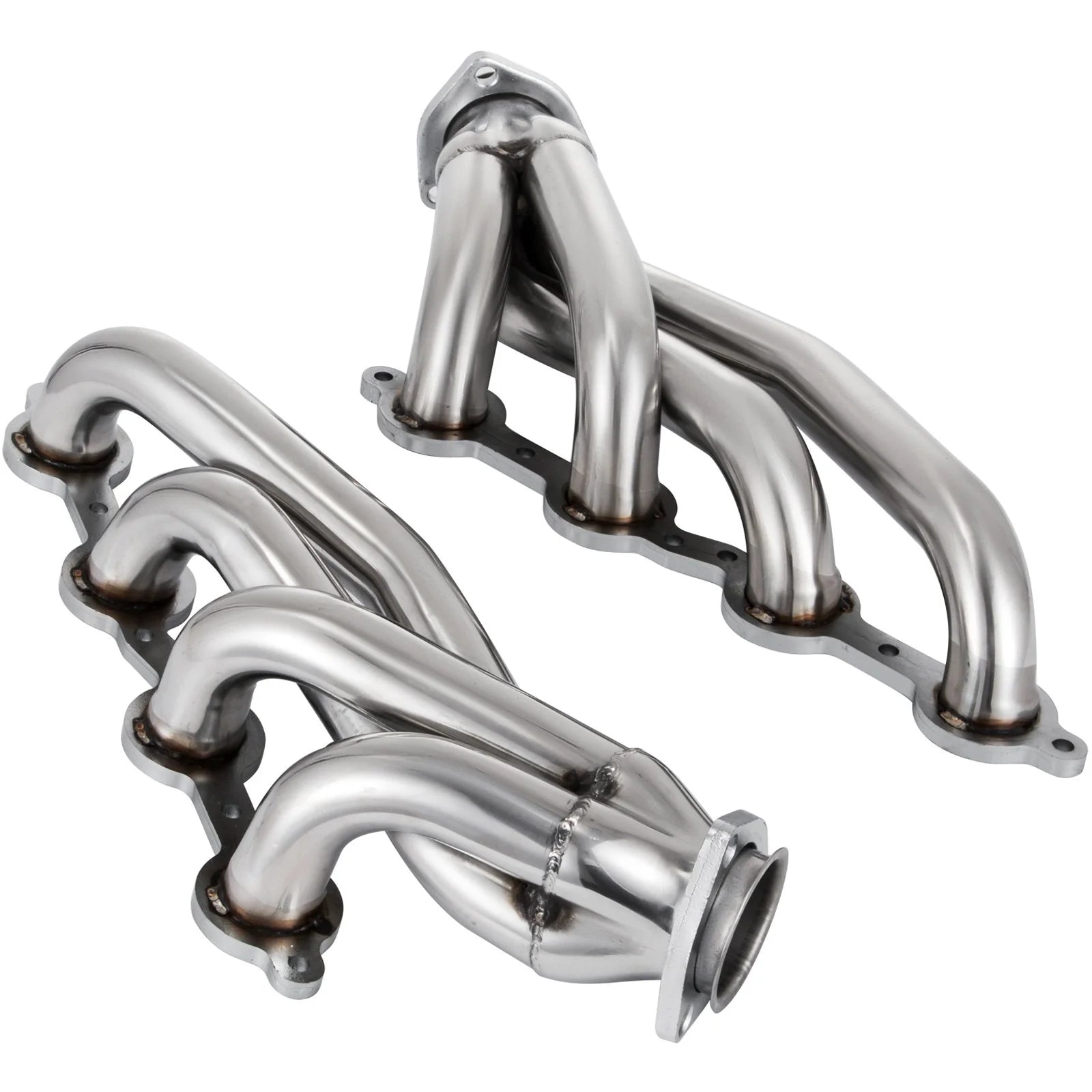 VEVOR Exhaust Header Set 1 5/8 Exhaust Turbo Headers, Stainless Steel Exhaust Manifold Headers, Shorty Engine Conversion LS Swap Exhaust Headers for Chevy LS1 LS2 LS3 LS6 LS10 Suv/Truck Car - Revved Up Tools