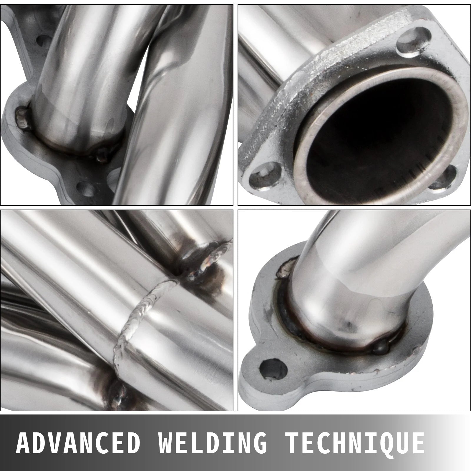 VEVOR Exhaust Header Set 1 5/8 Exhaust Turbo Headers, Stainless Steel Exhaust Manifold Headers, Shorty Engine Conversion LS Swap Exhaust Headers for Chevy LS1 LS2 LS3 LS6 LS10 Suv/Truck Car - Revved Up Tools