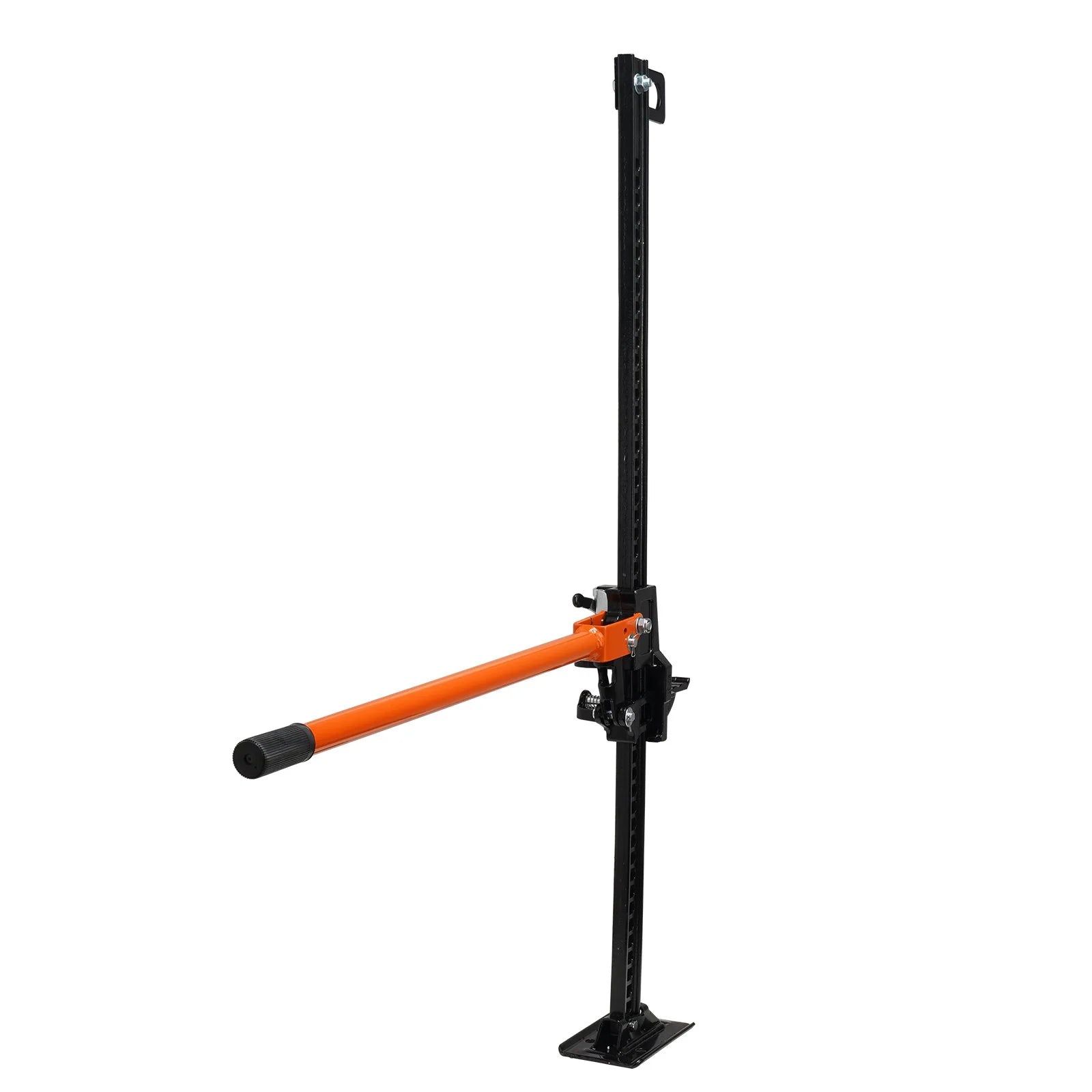 VEVOR High Lift Farm Jack, 48 Utility Farm Jack, 7000 Lbs Capacity Ratcheting off Road Utility Jack, Heavy-Duty Farm Jack for Tractor, Truck, SUV, Bumper Lift, Orange - Revved Up Tools