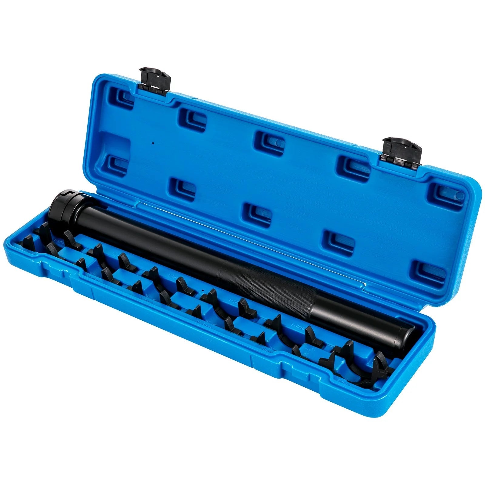 VEVOR Inner Tie Rod Tool Kit, 13 Pcs Crowfoot Adapters Inner Tie Rod Tool Set, 13 Pcs Tie Rod Removal Tool, 1/2 Inch Drive Tube Tie Rods Tool, Heavy-Duty Steel Inner Tie Rod Removal Tool for Vehicle - Revved Up Tools