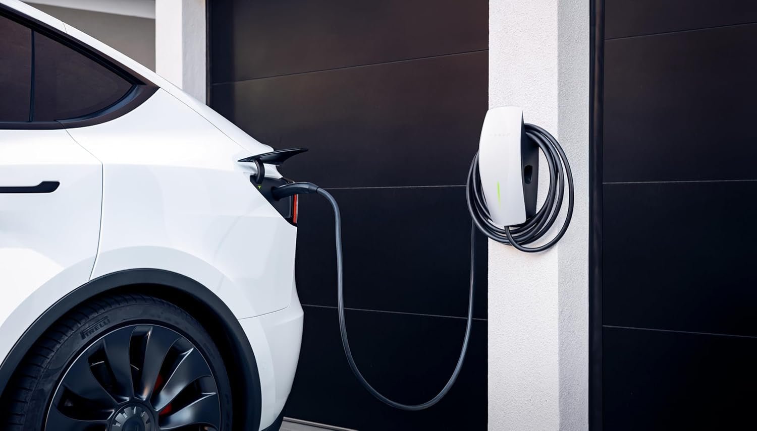 Wall Connector - Electric Vehicle (EV) Charger - Level 2 - up to 48A with 24' Cable - Revved Up Tools