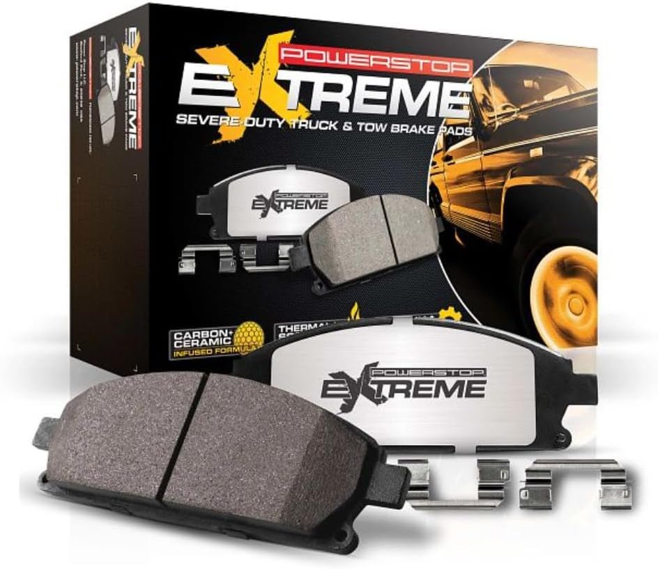 Z36 - 1006 Rear Z36 Truck and Tow Brake Pads for Dodge Sprinter 2500, Dodge Sprinter 3500, Freightliner Sprinter 2500, Freightliner Sprinter 3500 [Model Specific] - Revved Up Auto